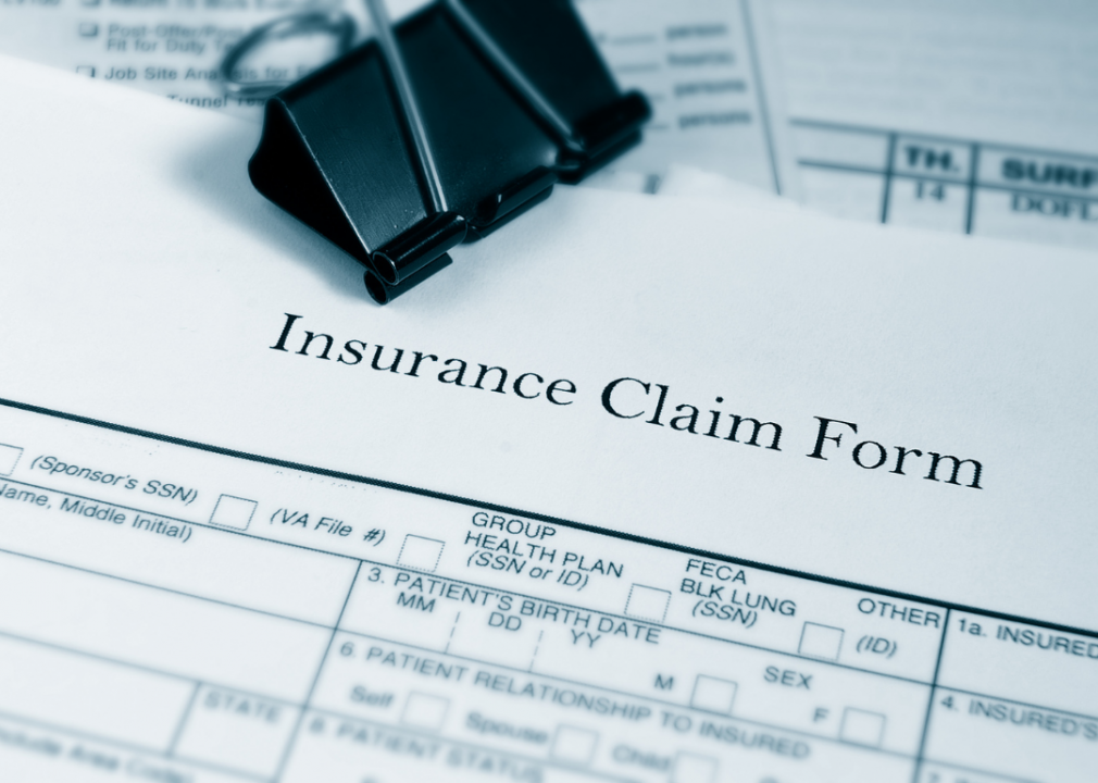 Contact your insurance company